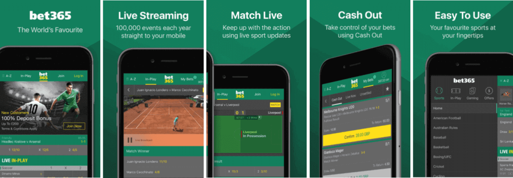 Bet365 mobile live