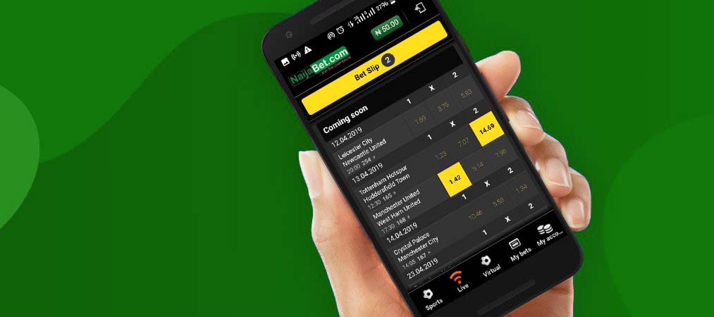 NaijaBet mobile platform