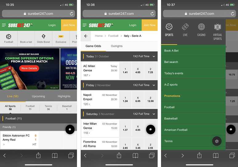 sports Surebet247 mobile